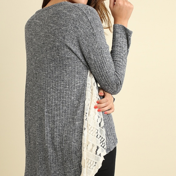 Umgee Top Size S M L Lace Button Cardigan Fairy Cottage Tunic Whimsigoth Womens - Picture 2 of 5